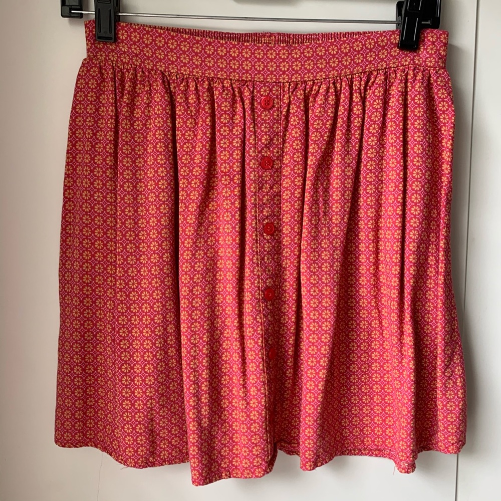 Pink skater style Skirt